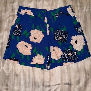 Ann Taylor Blue Floral Women's Shorts